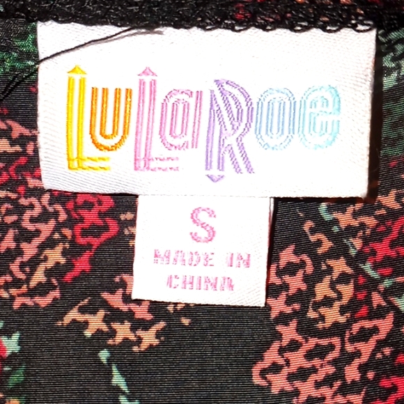 LulaRoe Joy Floral Print  Duster Vest - Picture 11 of 12